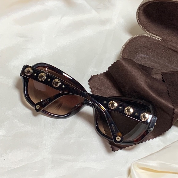 Coach Sunglasses Thompson (S806) Tortoise - Picture 4 of 7